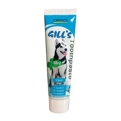 Зубна паста Croci Gill's м'ятна для собак, 100 мл (C3052807) 6043 фото