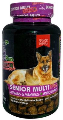 Вітаміни Сеньйор Мульті Плюс Senior Multi + Primo pup мультивітаміни для старіючих собак, 60 таблеток 3903 фото