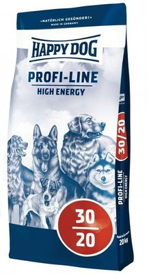 Happy Dog Profi-Line High Energy 30/20 сухий корм для собак із підвищеною потребою в енергії, 20 кг (3160) 6907 фото