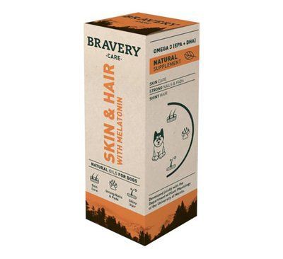 Bravery Care Oil Skin & Hair харчова добавка для здоров'я шкіри та шерсті у собак, 500 мл 0502 20PE0008 фото