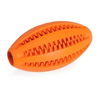 Игрушка для собак CAMON Dental Fun мяч резиновый для регби, 11 см AD057/D фото