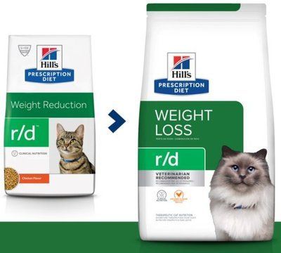 Хілс Hill's PD Feline R/D Weight Loss лікувальний корм для котів з надмірною вагою (при ожирінні), 1,5 кг (605927) 7553 фото