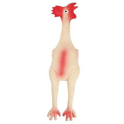 Игрушка для собак TETRAPET Toys Fun, латексная Курица с пищалкой, 29 см 487,33 фото
