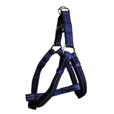 Шлей CROCI SOFT REFLECTIVE, светоотражающий, мягкий, темно-синий, нейлон, 50-65x2 см C5179736 фото