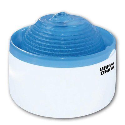 Фонтан для кошек CROCI голубой Happy Drink, с фильтром, 2 л.8,7*22 см C6020390 фото