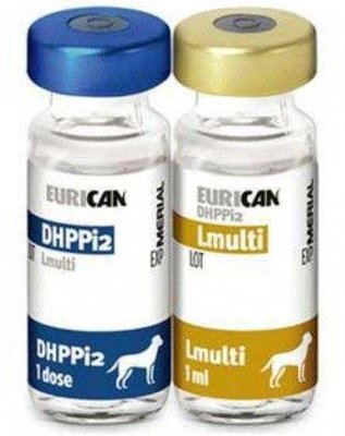 Эурикан DHPPI2- L мульти Eurican DHPPI2- L multi вакцина для собак (чума, гепатит, парвовирус), 1 доза 868 фото
