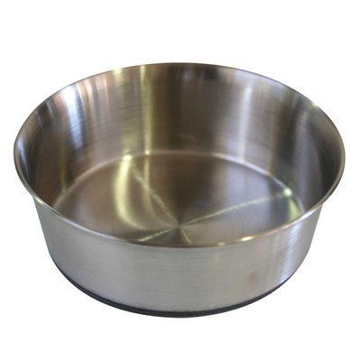 Миска CROCI Heavy глубокая, резиновое дно, нерж., 4,5л, 28см C6059450 фото