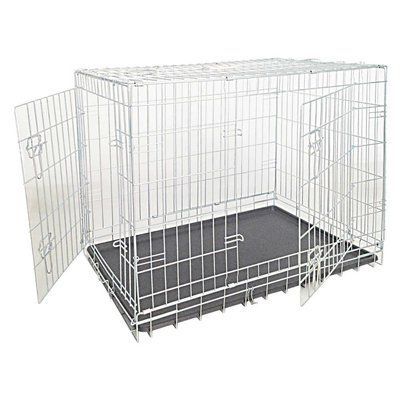 Клітка для собак CROCI, цинк, 2 двері, 64x48x54 см C2D00050 фото