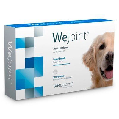 ВиДжойнт WeJoint Large Breeds L хондропротектор для поддержания здоровья суставов, хрящевой ткани у собак крупных пород, 30 таблеток 15507 фото