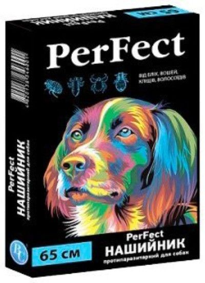 Нашийник Перфект 35 см PerFect для собак від бліх і кліщів 1164 фото