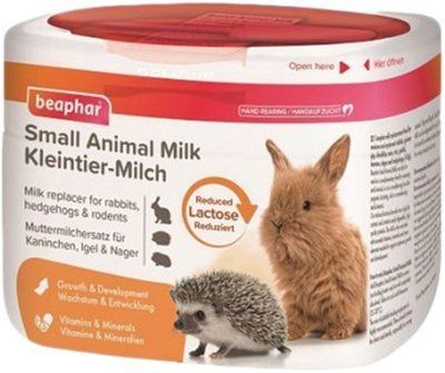 Замінник материнського молока Beaphar Small Animal Milk для дрібних тварин (морських свинок, хом'яків, шиншил, дегу), 200 гр 11884 фото