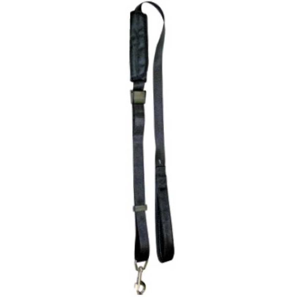 Поводок безопасности Croci Nylon Safety Belt в машину для собак, нейлон, черный, 2.5×150 см (C5079366) 5224 фото