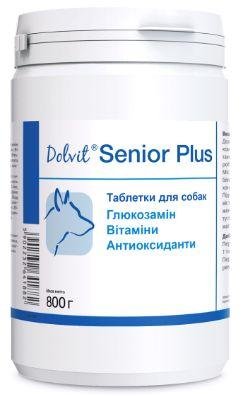 Долвіт Сеньйор Плюс Dolvit Senior Plus Dolfos вітамінно-мінеральний комплекс для літніх собак, 800 гр, 510 таблеток 348 фото