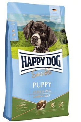 Happy Dog Sensible Puppy Lamb & Rice сухой корм с ягненком и рисом для щенков от 1 до 6 месяцев, 4 кг (61010) 6865 фото