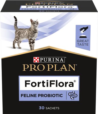 Фортіфлора Fortiflora probiotic Feline Pro Plan пробіотик для кішок і кошенят, 30 пакетиків по 1 гр. 1740 фото