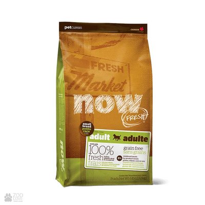 Ноу Фреш Now Fresh Grain Free Small Breed Adult Dog беззерновой корм для взрослых собак малых пород, 2,72 кг (FG00290) 6103 фото