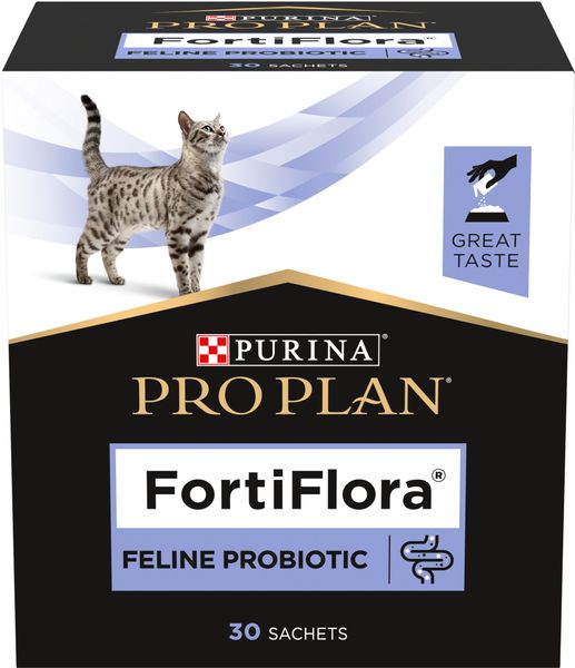 Фортифлора Fortiflora probiotic Feline Pro Plan пробиотик для кошек и котят, 30 пакетиков по 1 гр. 1740 фото
