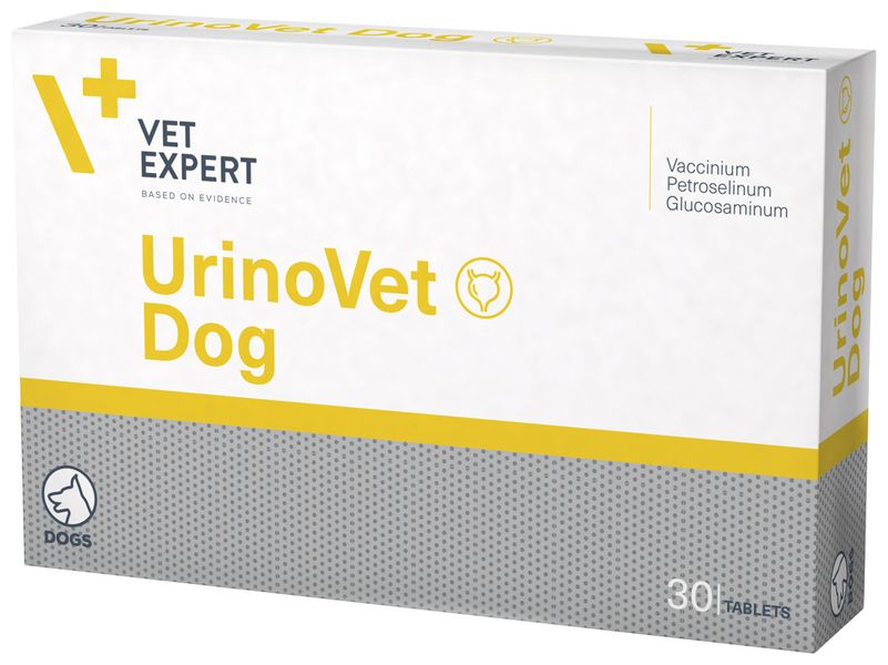 Уріновет Дог Ветексперт вітаміни для відновлення функцій сечової системи у собак, 30 таблеток 624 фото